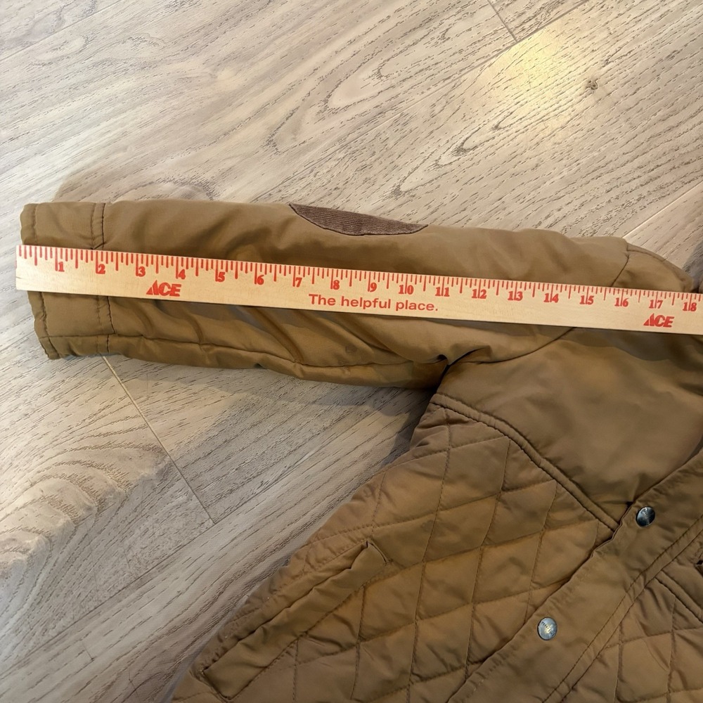 Perry Ellis Boy's‎ Quilted Jacket With Sherpa Lining size 8 Hooded Warm - Picture 4 of 10